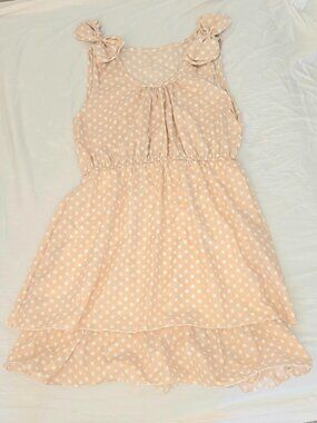 NEW bow dress polka dot dress (size XXS - XS) XS)